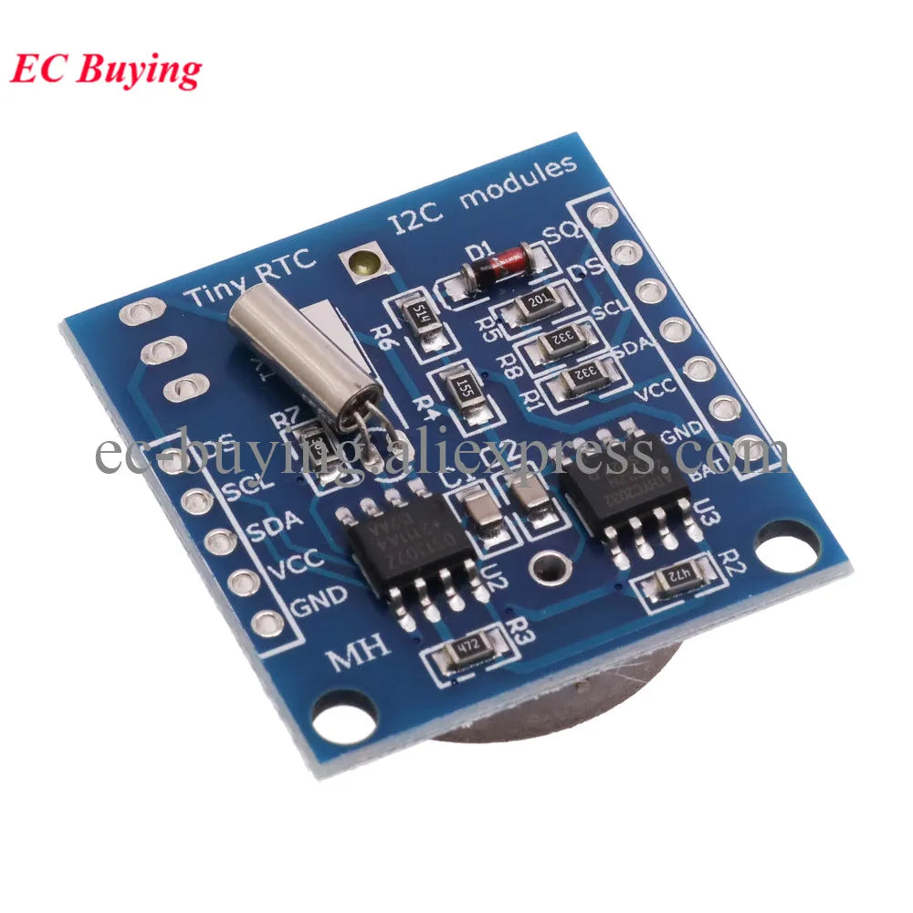 I2C RTC DS1307 AT24C32 Real Time Clock Module For AVR ARM PIC Tiny RTC I2C modules memory DS1307 Clock For Arduino