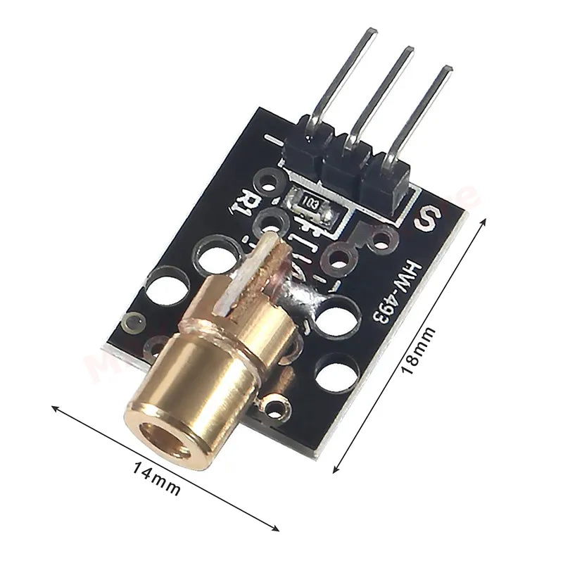 3 Set Sensor Module Board for Arduino Laser Receiver Transmitter, Laser Receiver Sensor Modules+KY-008 Laser Transmitter Module