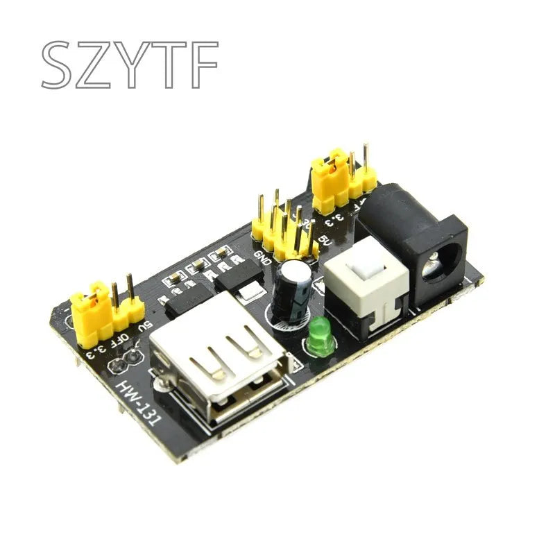 1pcs MB102 Breadboard Power Supply Module 3.3V 5V Solderless Bread Board DIY for Arduino