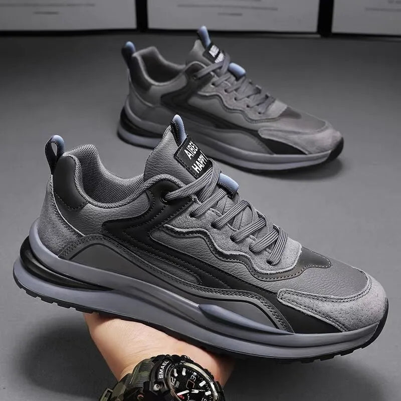 Men Casual Sneakers Spring New Trend Breathable Running Sport Shoes Antislip Tennis Shoes Basketball Walking Jogging Sneakers