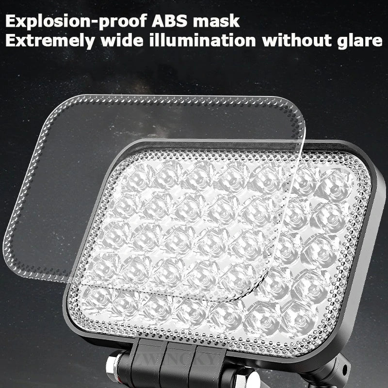 LED Working Light Lantern For Makita 18V Li-ion Battery Emergency Lamp Flashlight Torch Spotlight With Dual USB Camping Lighting