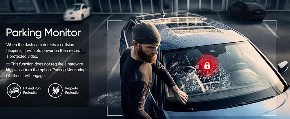 WIFI APP Control Car Dvr 2/3 Channel 1080P Dash Cam for Cars Front optional Rear View Recorder Video Car Camera Car Assecories