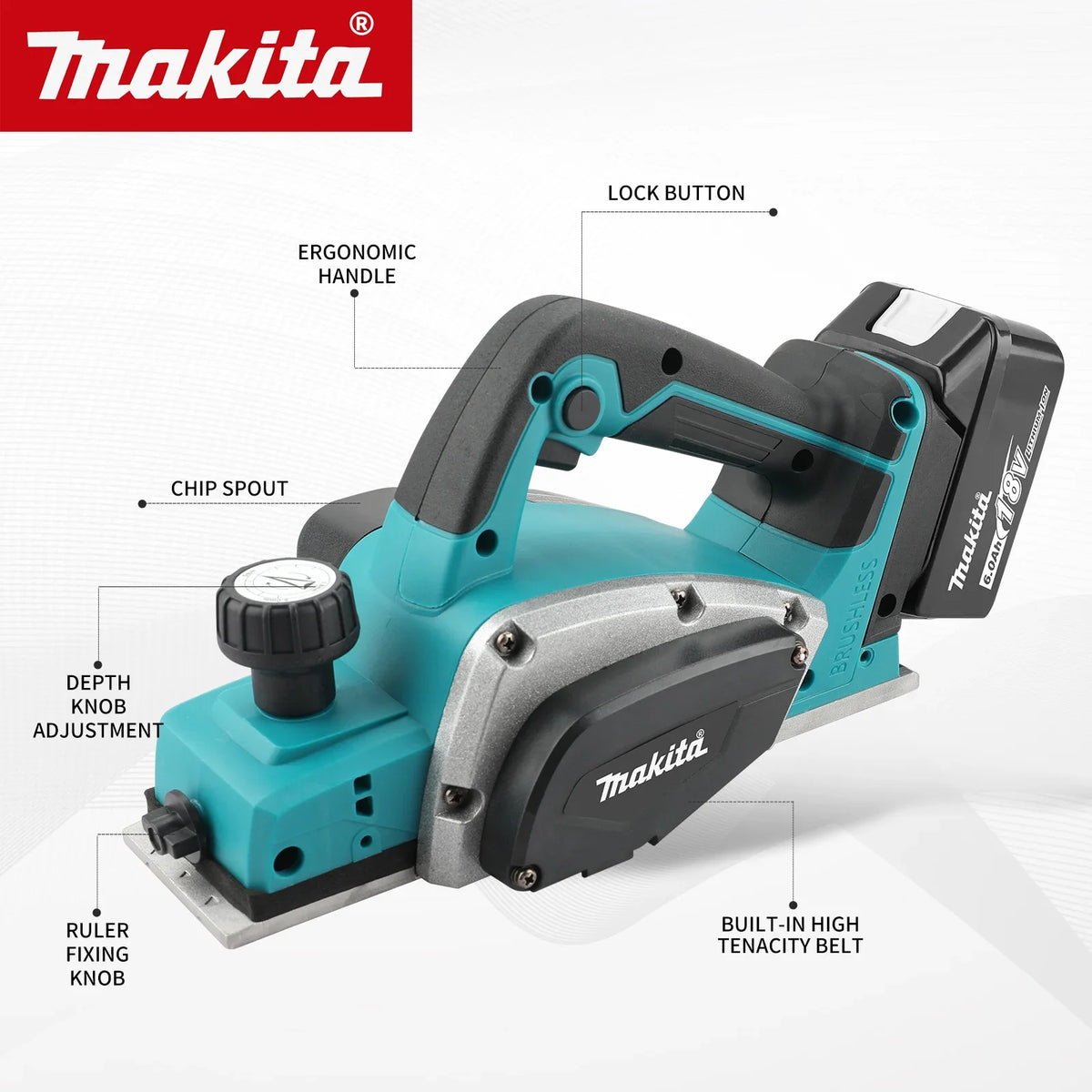 Makita Portable Woodworking Electric Planer 15000RPM Cordless Electric Router trimmer Wood Milling Engraving Slotting Power Tool