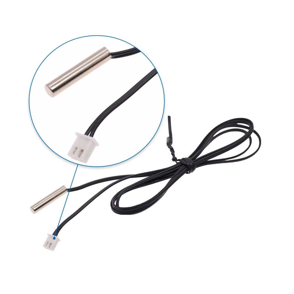 W1209 50CM 1M Waterproof NTC Thermistor Accuracy Temperature Sensor 10K 1% MF58 3950 Wire 1 Meter Cable Probe For Arduino W1401