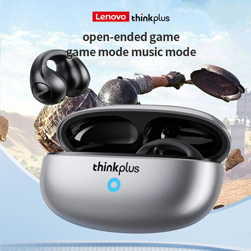 Lenovo XT83 II TWS Wireless Headphones Bluetooth 5.3 Earphones Earclip Design Touch Control HD Voice Earbuds Sports Headset