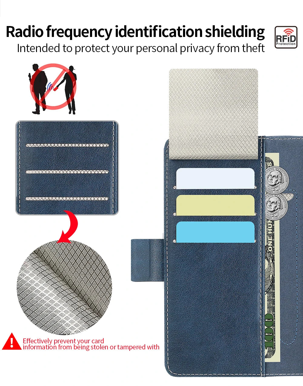 Business PU Leather Flip Wallet Mobile Phone Case Fit For Samsung Galaxy Z Fold 7 Z Fold 6 Fold 5 Case With Adjustable Kickstand