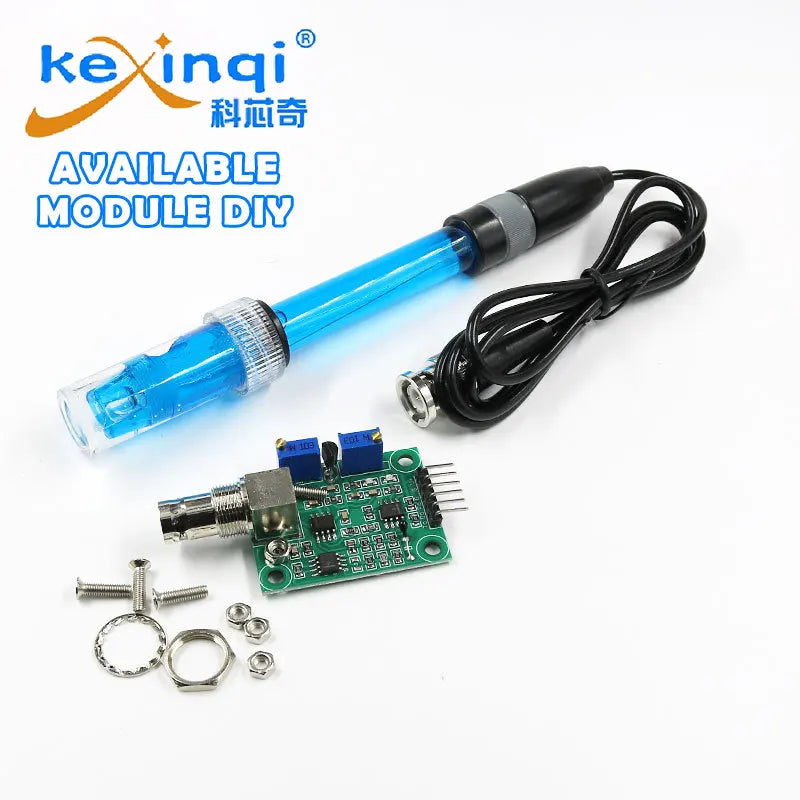 Liquid Water PH Value Detection Liquid Arduino Detect Regulator Sensor Controller Control Board Module Monitoring Meter Tester