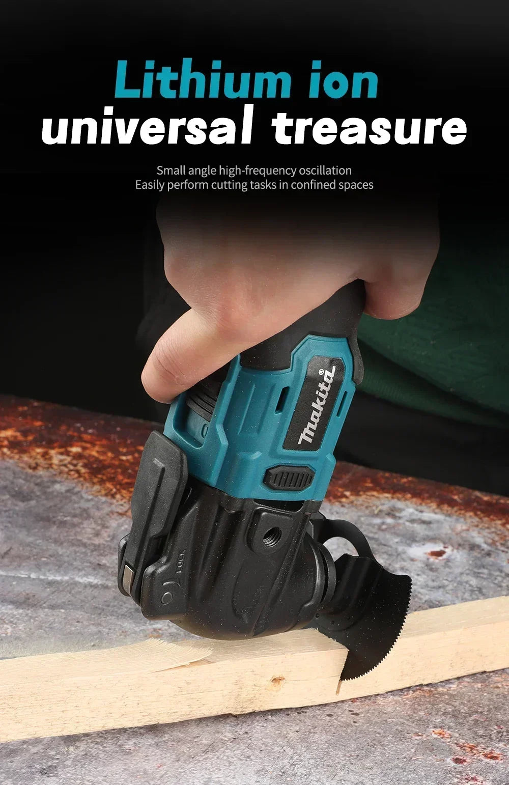 NEW 2026 Makita 18V Handheld Trimming Cutter 18/20V Li-Ion Powered 6-Gear 326-340mm Lightweight for Home and Workshop Use