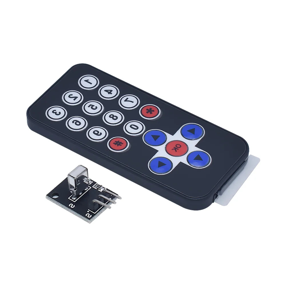 1LOT Infrared IR Wireless Remote Control Module Kits DIY Kit HX1838 For Arduino Raspberry Pi