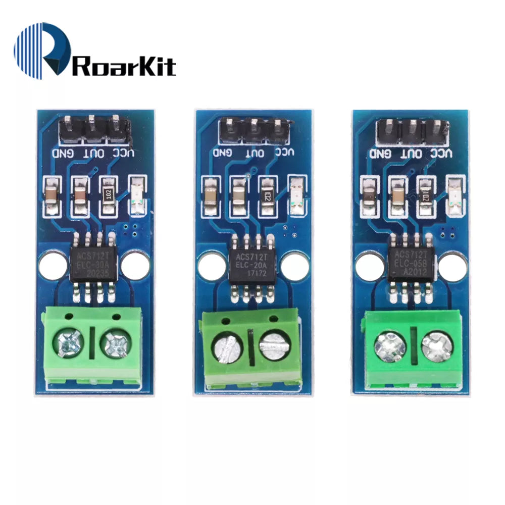 Hot Sale ACS712 5A 20A 30A Range Detection Hall Current Sensor Module ACS724 40A 50A Model For Arduino