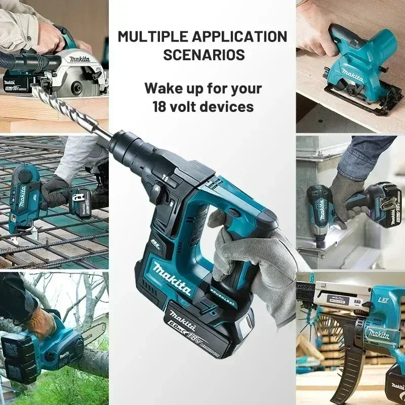 100%NewGenuine Makita 18V Battery Rechargeable Battery 3.0Ah🏆 BL1830B BL1840 BL1840B BL1850 BL1850B 18650 LXT400 Power Tool