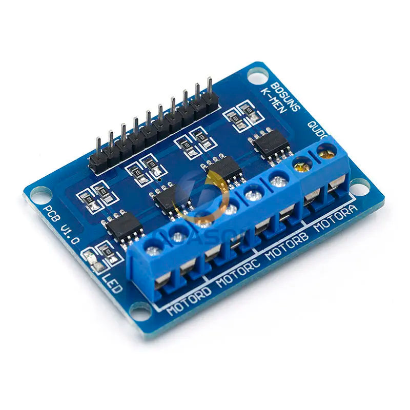 4CH 4 Channel HG7881 Chip H-bridge DC 2.5-12V Stepper Motor Driver Module Controller PCB Board 4 Way 2 Phase for Arduino