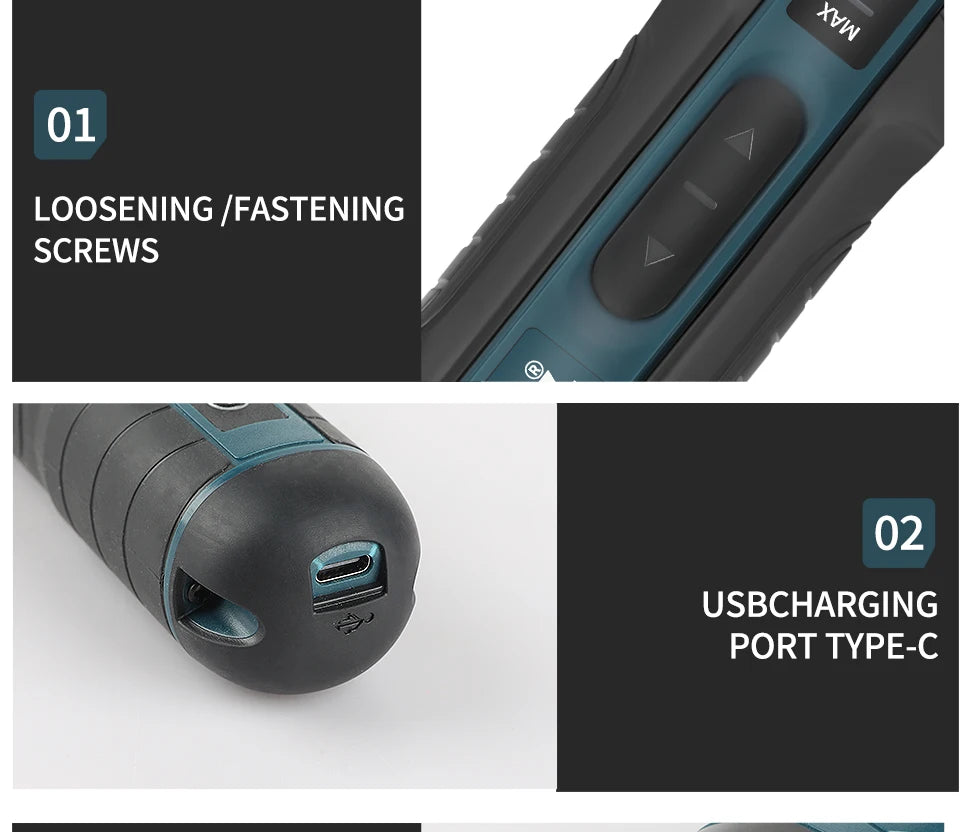 Makita Cordless Electric Screwdriver | 3.6V 5N.m Torque | 1/4" Chuck | 1300mAh Li - ion Battery.HT422