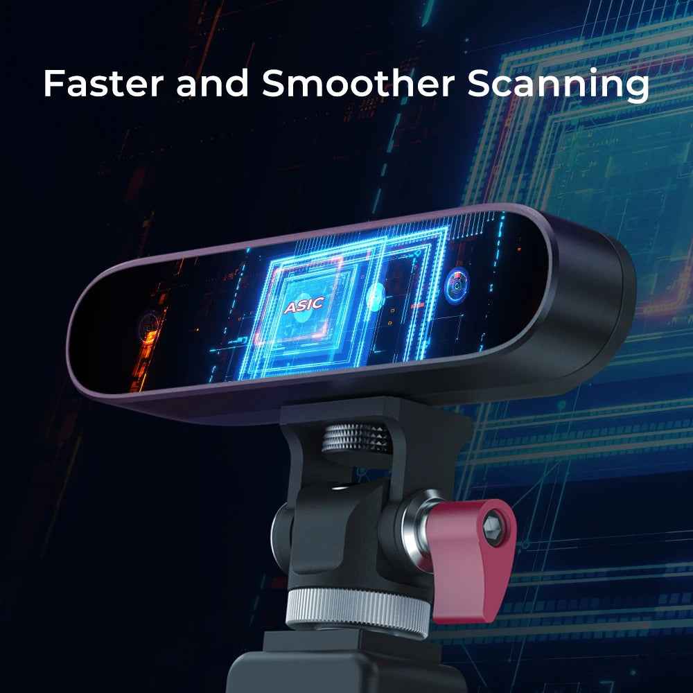 Creality 3D Scanner CR-Scan Ferret for 3D Printing and Modeling Portable Handheld Scanner with 30 FPS Quick Scan 0.1mm Accuracy
