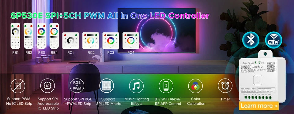 WS2811 RGB Led Strip Light 5050 SMD Addressable 30 48 60 96 144 LEDs External 1 IC Control 3 Leds Bright Normal Led Lights DC12V