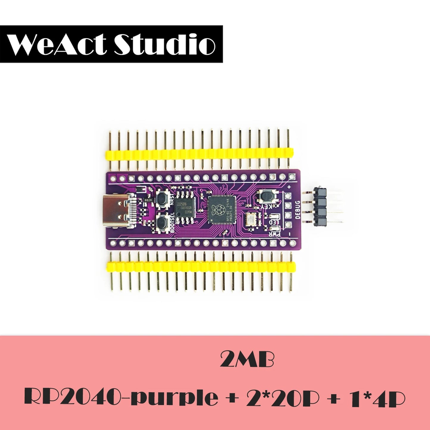 Raspberry Pi Pico Board RP2040 2MB 4MB 8MB 16MB  Support  Micropython /C/C++、CircuitPython