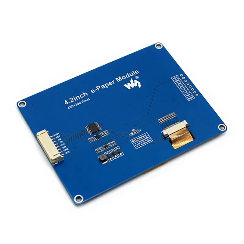 Waveshare 4.2 Inch E-Ink Display Module For Raspberry Pi 4 B E-Paper Module