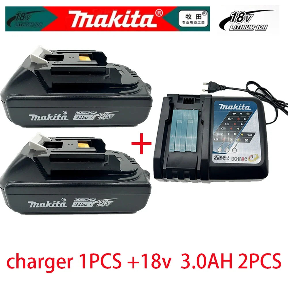 100%NewGenuine Makita 18V Battery Rechargeable Battery 3.0Ah🏆 BL1830B BL1840 BL1840B BL1850 BL1850B 18650 LXT400 Power Tool