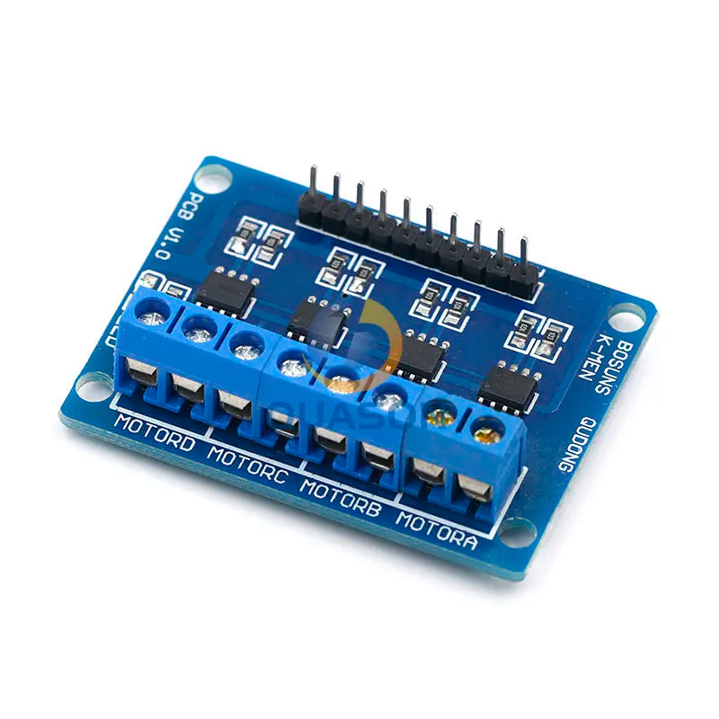 4CH 4 Channel HG7881 Chip H-bridge DC 2.5-12V Stepper Motor Driver Module Controller PCB Board 4 Way 2 Phase for Arduino