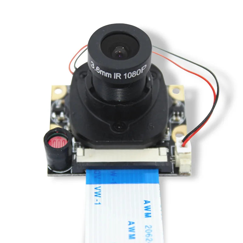 Raspberry Pi 4 Camera Night Vision Focal Adjustable 5 MP OV5647 Automatically Switch Day Night Mode for RPI 3B+ 3B Zero