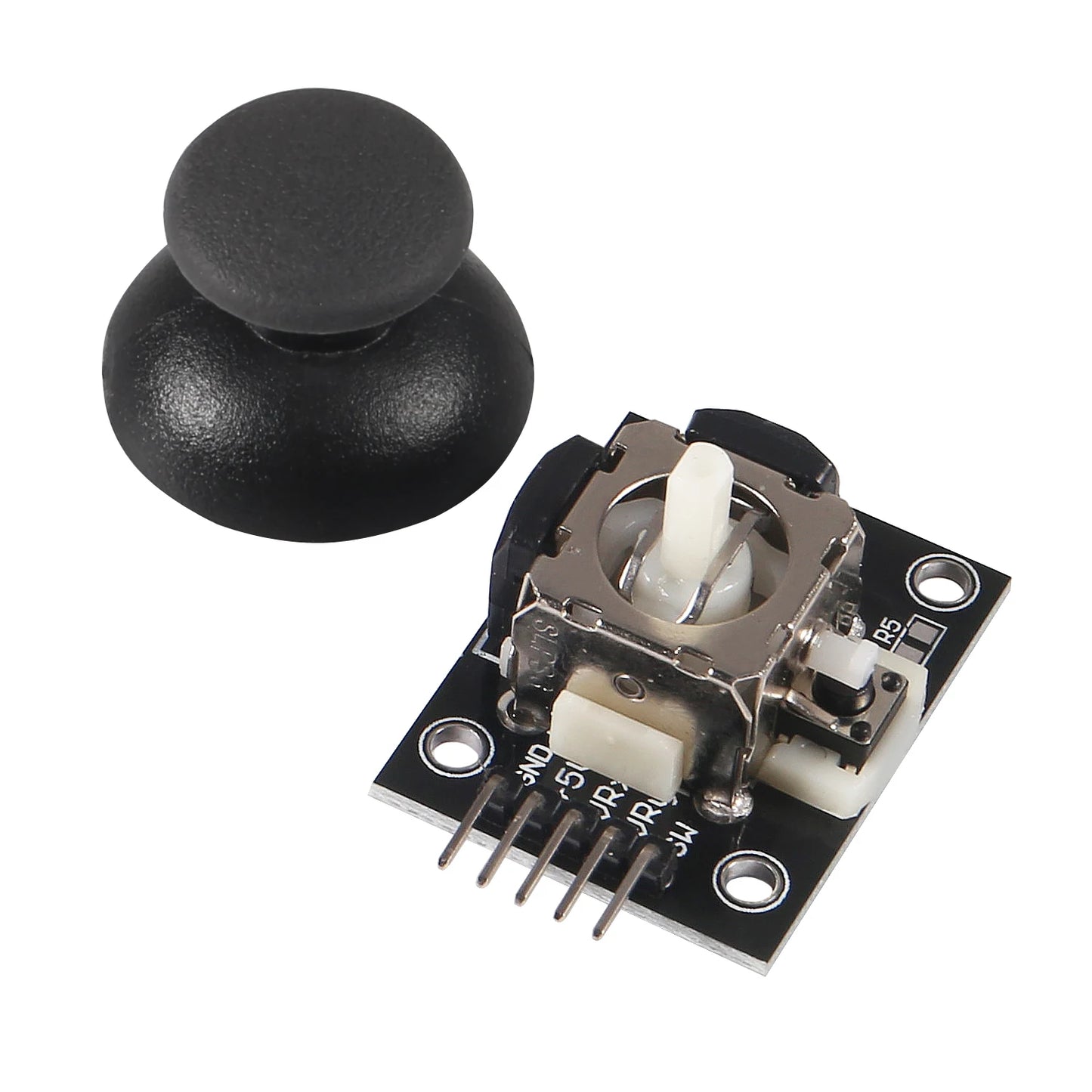 10PCS Thumb Joystick Module Dual Axis Sensor Game Controller Sensor Joystick Breakout Module for Arduino PS2 Raspberry Pi