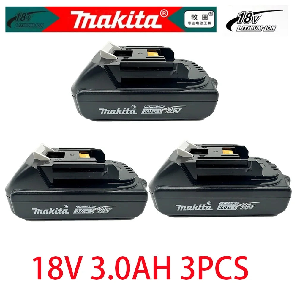 100%NewGenuine Makita 18V Battery Rechargeable Battery 3.0Ah🏆 BL1830B BL1840 BL1840B BL1850 BL1850B 18650 LXT400 Power Tool